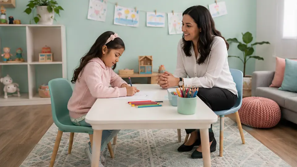 Terapia infantil mediante dibujo